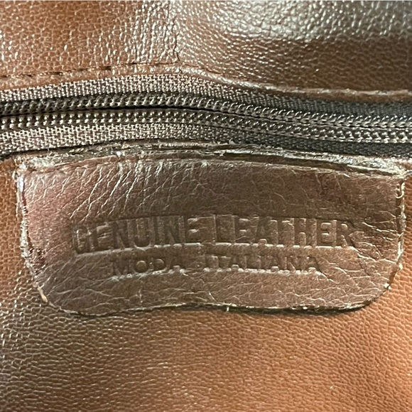 Vintage Andantini Moda Italiana Brown Leather - Picture 8 of 12
